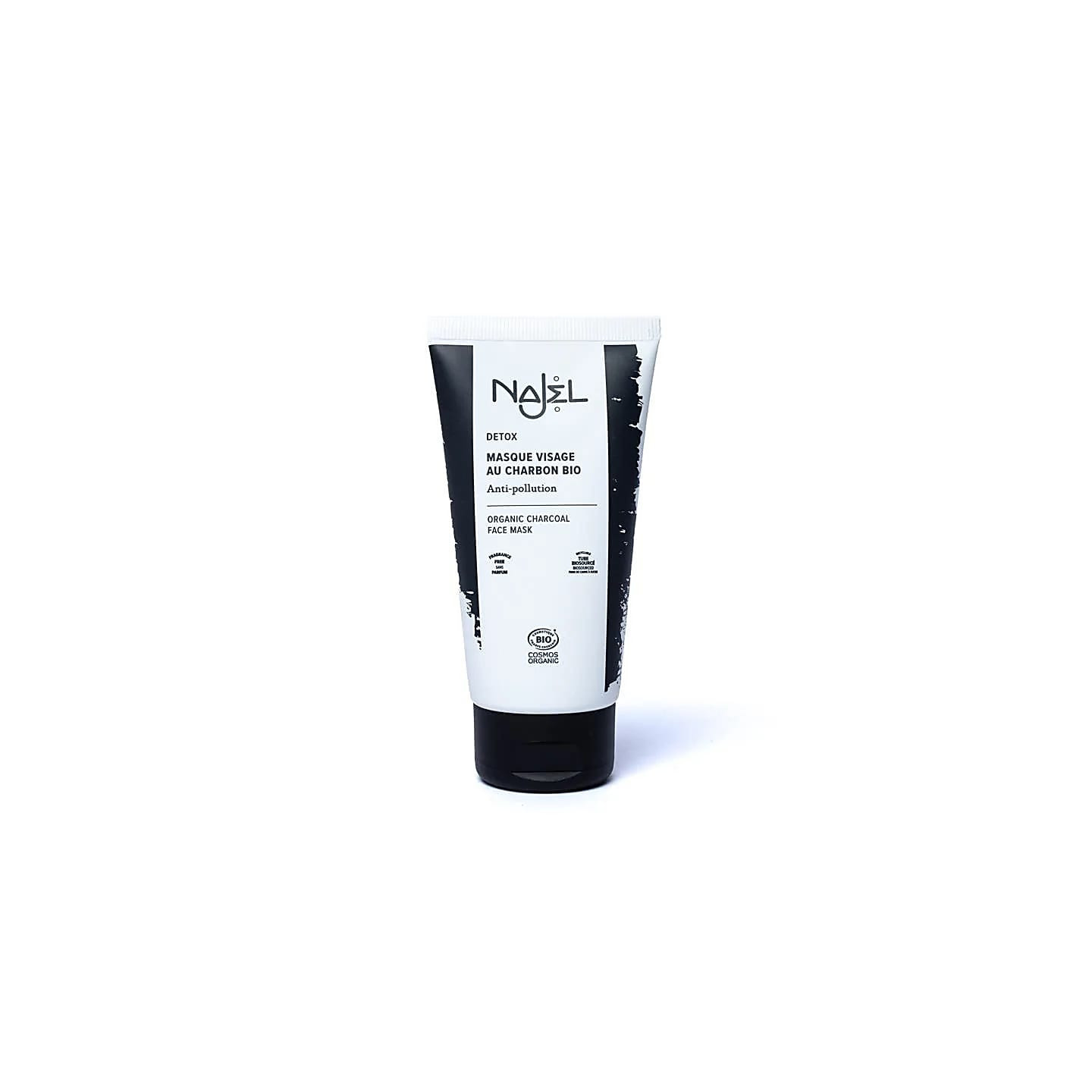 Najel masque visage nettoyant au charbon bio | Pieralune