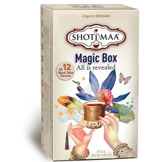 Shoti Maa Magic Box 12 fragranze de thé bio | Pieralune