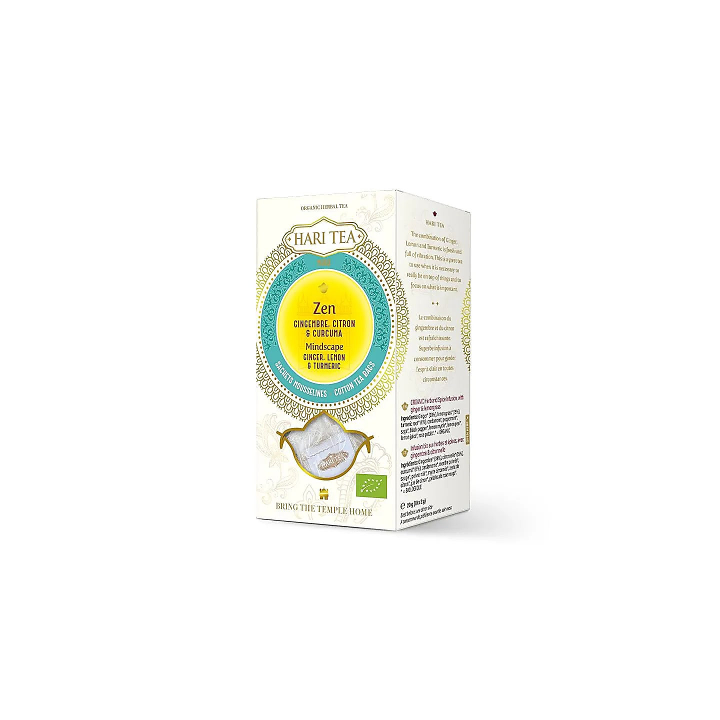Hari Tea Mindscape bio gingembre, citron & curcuma | Pieralune