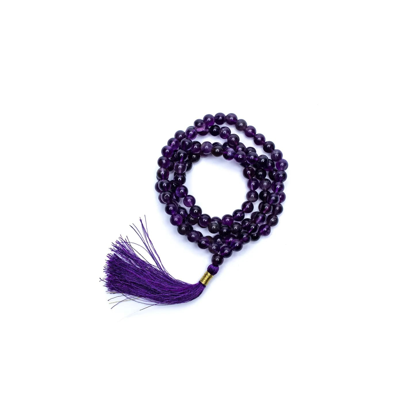 Mala Améthyste qualité AA 108 perles + sachet | Pieralune
