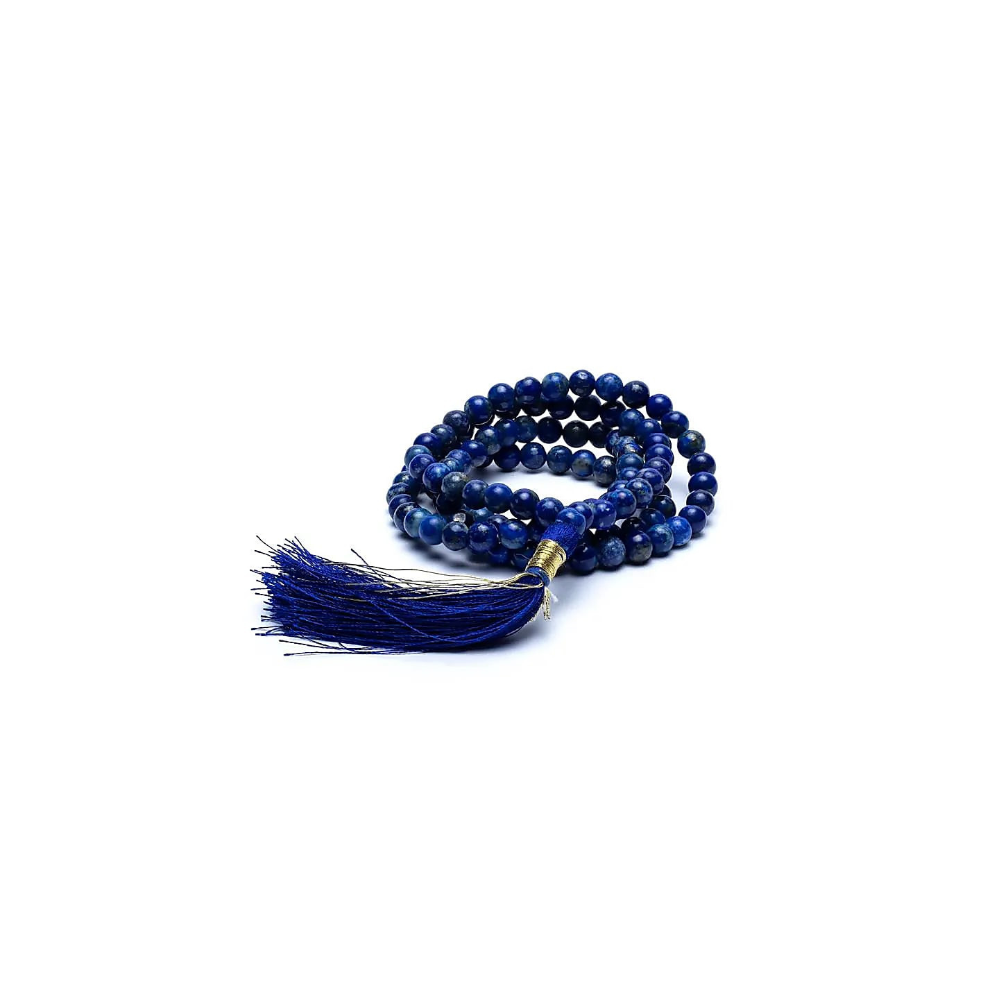 Mala Lapis lazuli AA 108 perles + sachet brocart | Pieralune