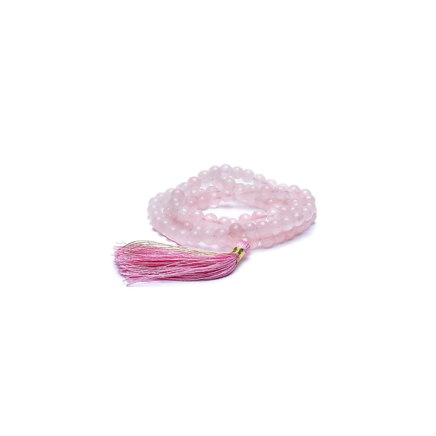 Mala Quartz rose AA 108 perles+sachet | Pieralune
