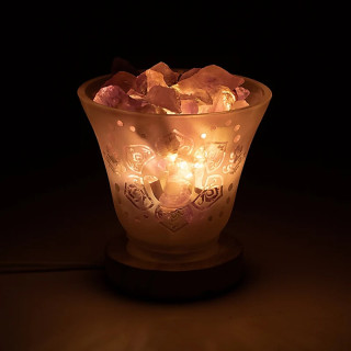 Lampe gemme OHM avec câble et LED | Pieralune