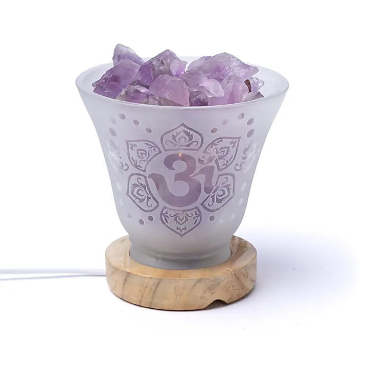 Lampe gemme OHM avec câble et LED | Pieralune