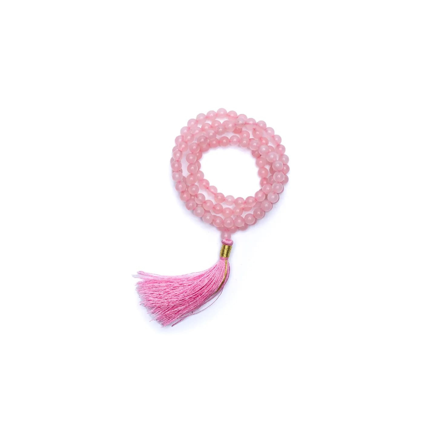 Mala quartz rose 108 perles qualité AA + sachet | Pieralune