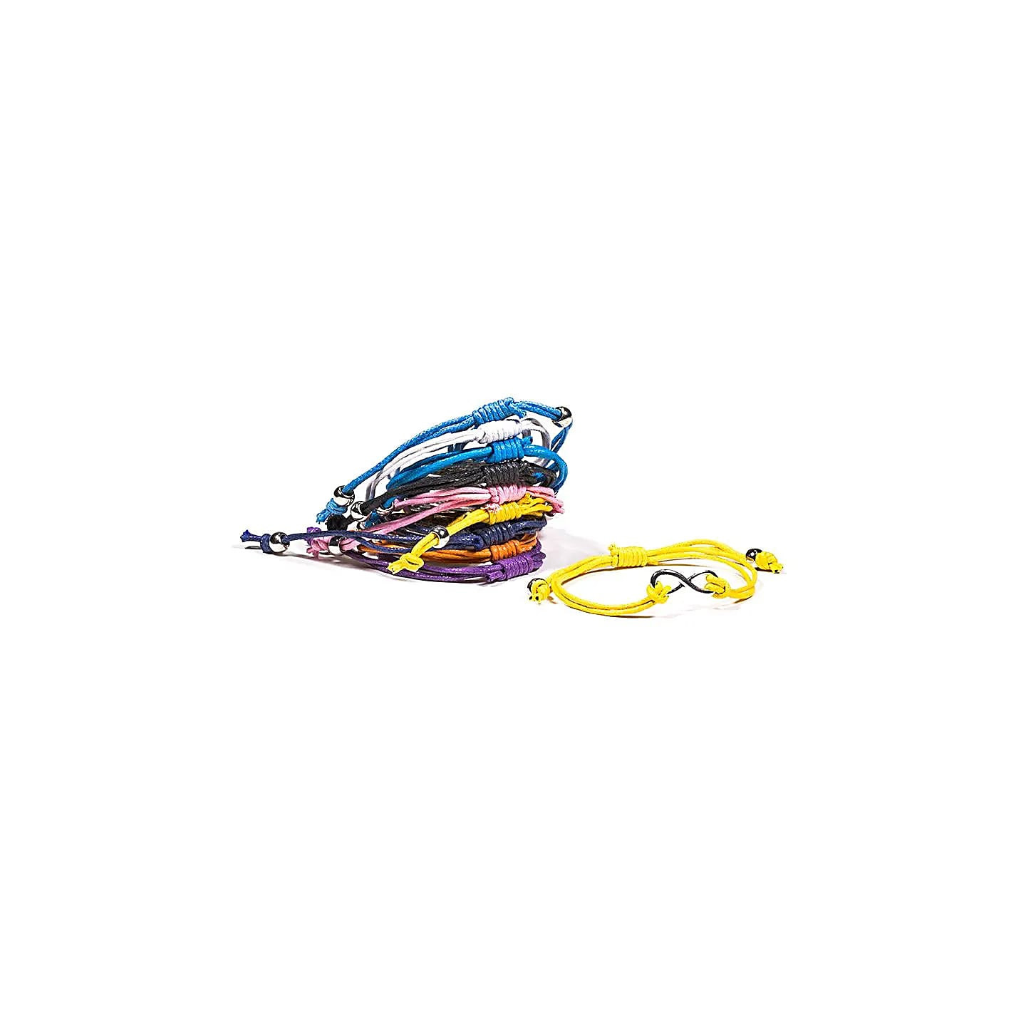 Bracelets infinity lot de 10 couleurs | Pieralune