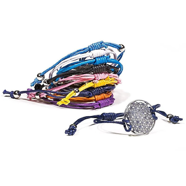 Bracelets Fleur de Vie lot de 10 couleurs | Pieralune