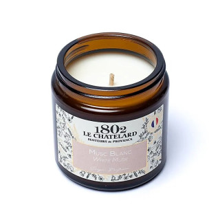 Le Chatelard 1802 Bougie parfumée Musc Blanc | Pieralune