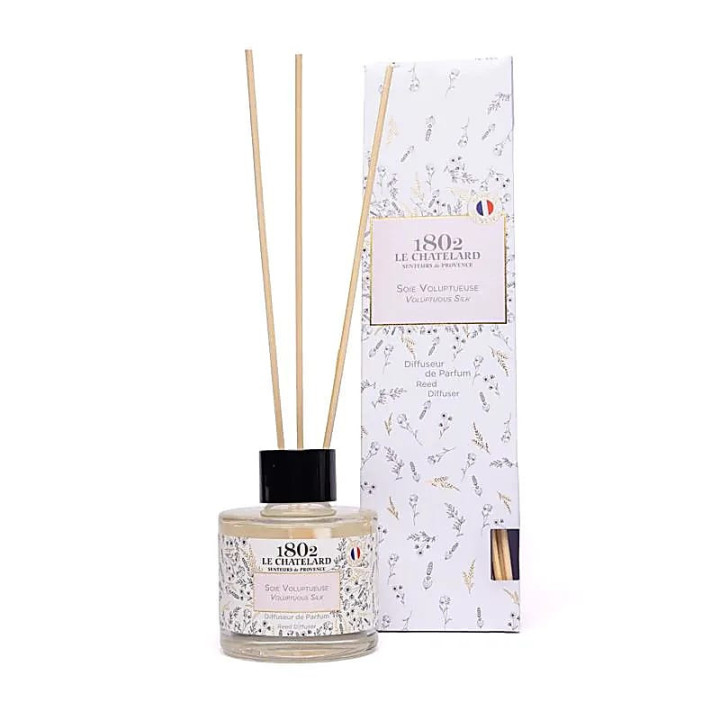 Diffuseur à bâtonnets soie voluptueuse | Pieralune