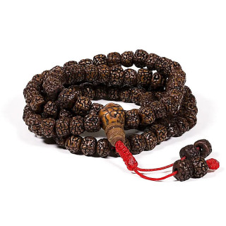Malra Rudraksha poliee 108 perles | Pieralune