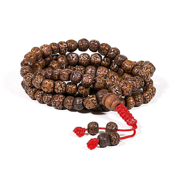 Mala Rudraksha polies 108 perles | Pieralune