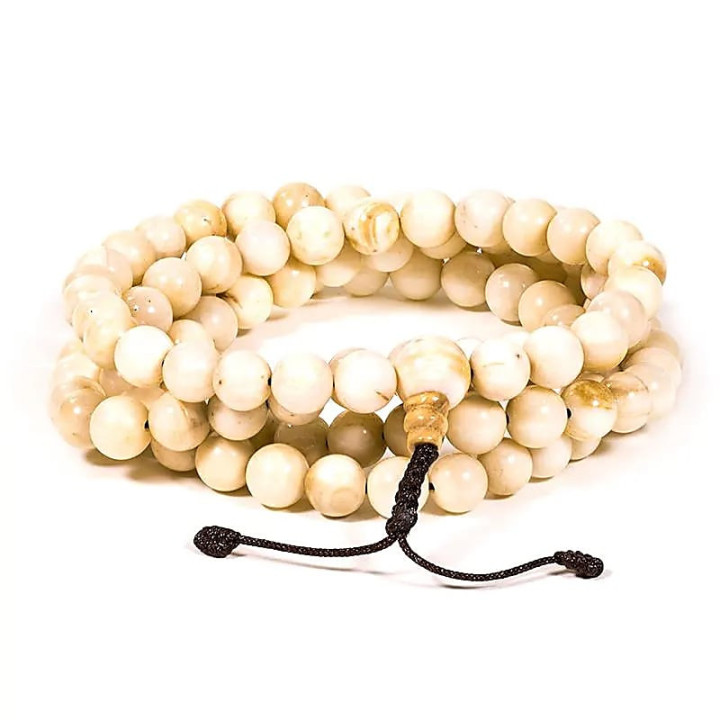 Mala coquillage naturel 108 perles | Pieralune