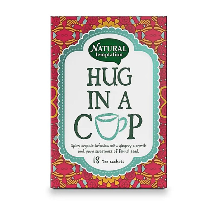 Natural Temptation Hug in a Cup tisane bio | Pieralune