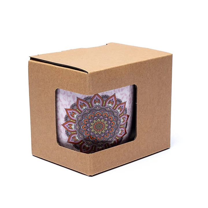 Tasse à thé infuseur Mandala violet | Pieralune