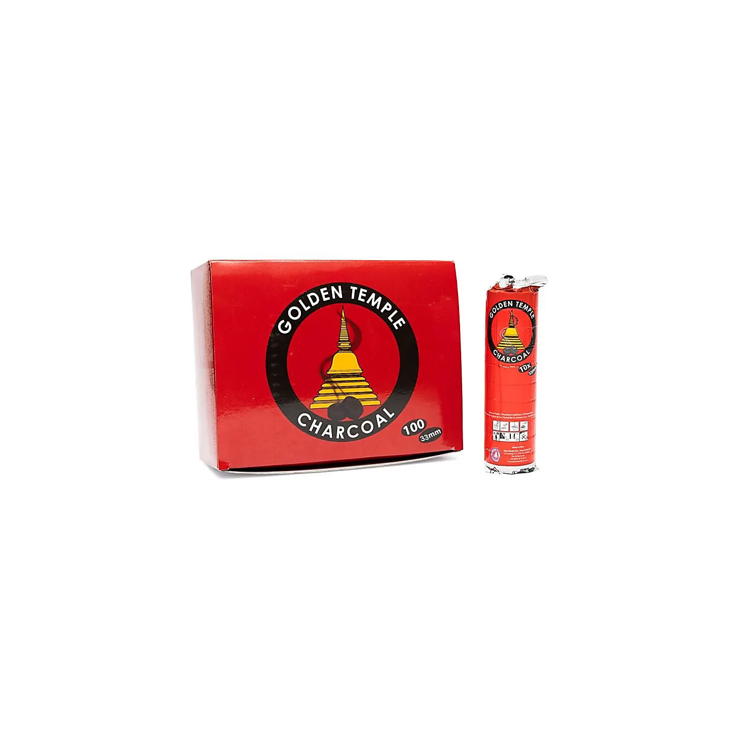 Tablettes de charbon de bois Golden Temple | Pieralune