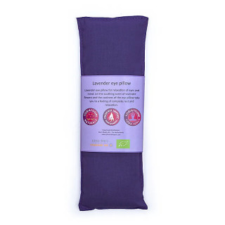 Coussin pour les yeux Lavande Bio violet foncé | Pieralune