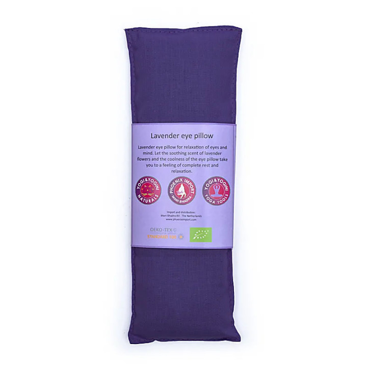 Coussin pour les yeux Lavande Bio violet foncé | Pieralune