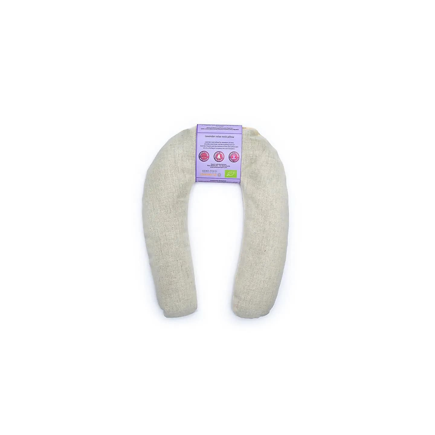 Coussin pour le cou Lavande Bio Naturel | Pieralune