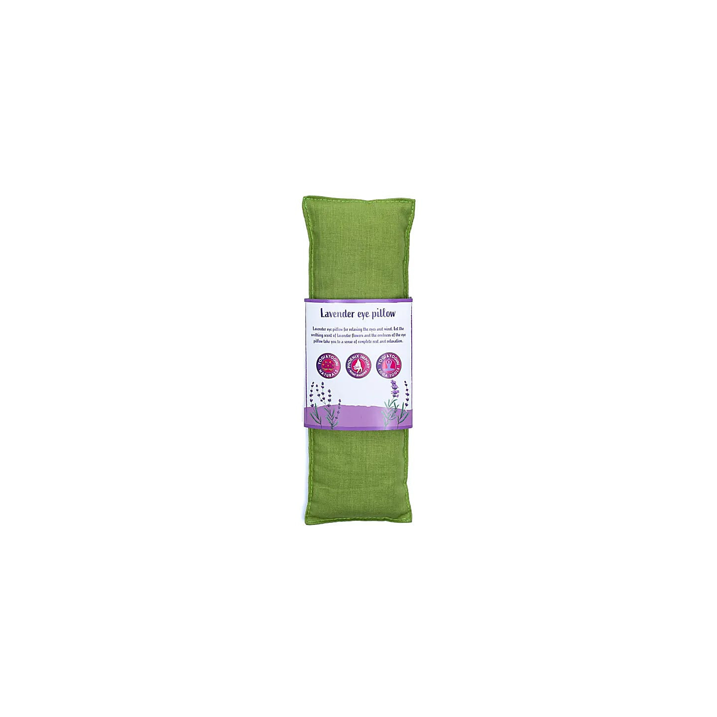 Coussin pour les yeux Lavande Bio vert olive | Pieralune