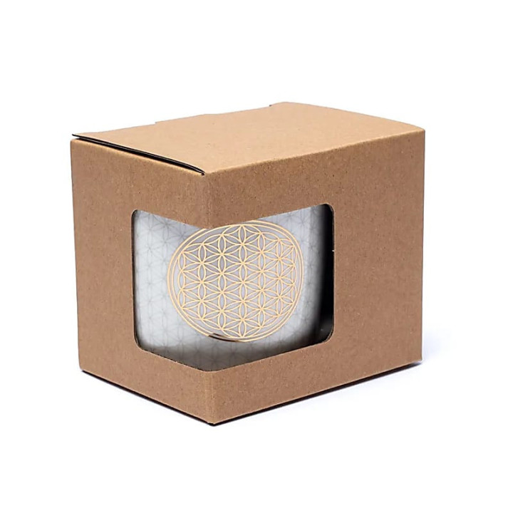 Tasse à thé infuseur Fleur de Vie | Pieralune