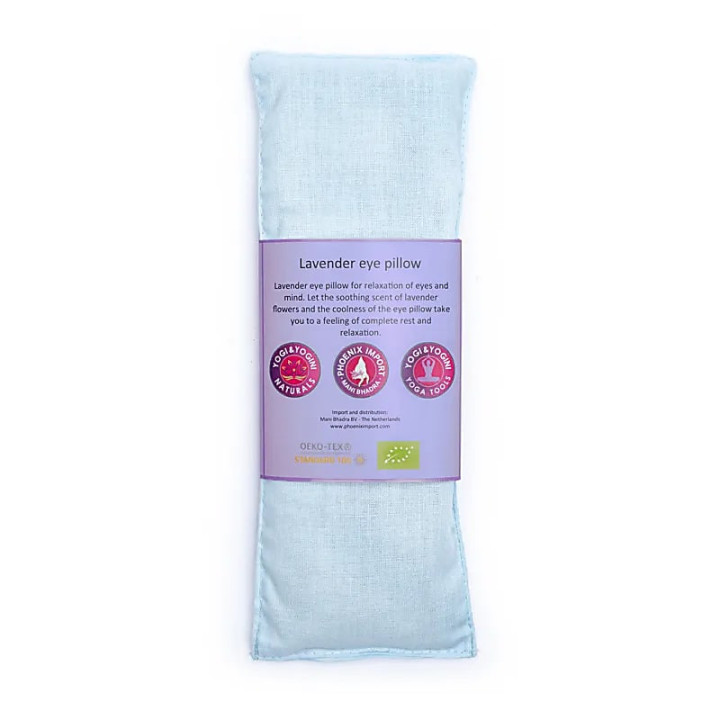 Coussin pour les yeux Lavande Bio bleu clair | Pieralune