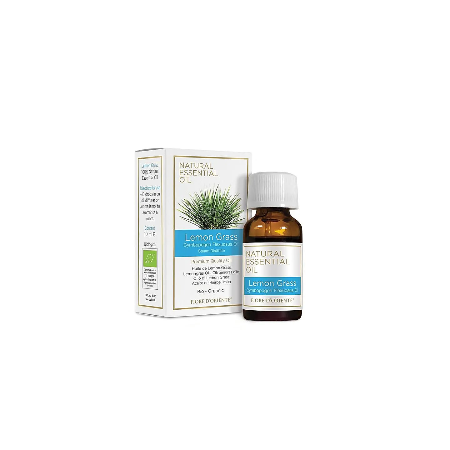 Fiore d'Oriente Huile essentielle Citronnelle bio | Pieralune