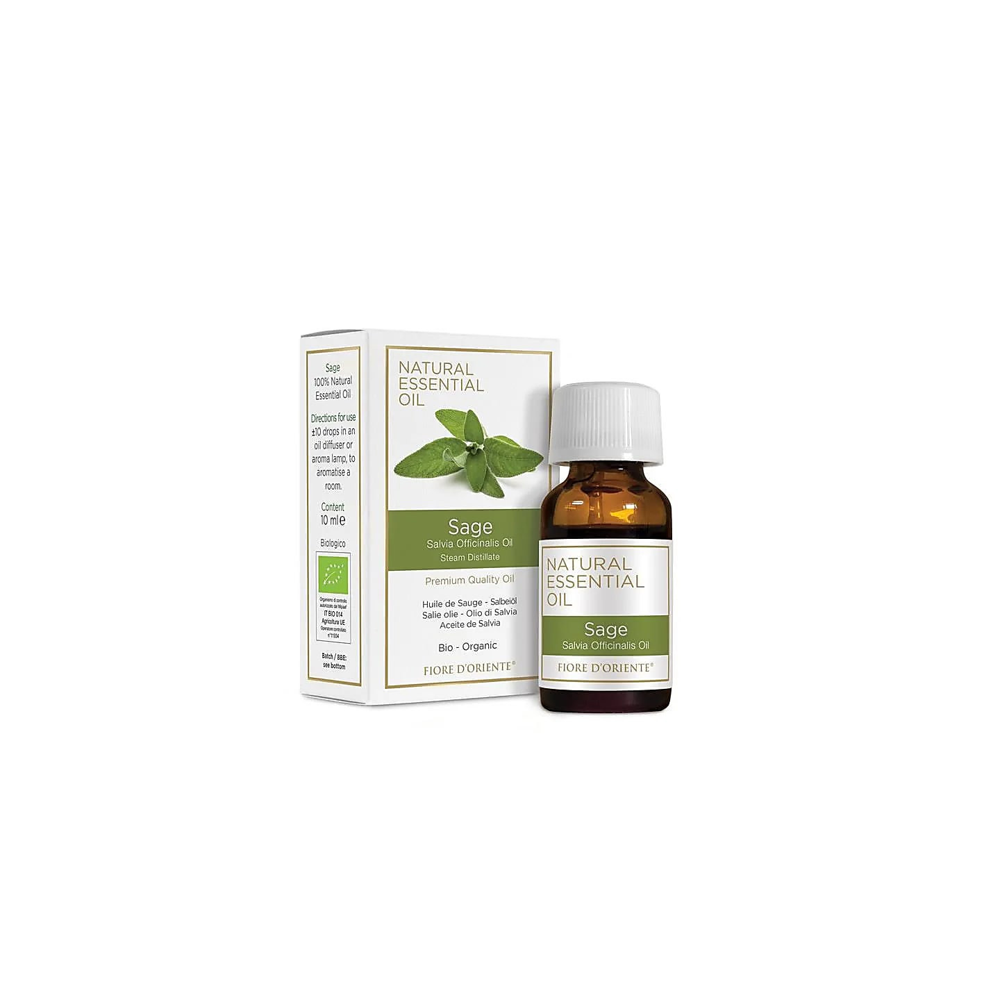 Fiore d'Oriente Huile essentielle de Sauge bio | Pieralune