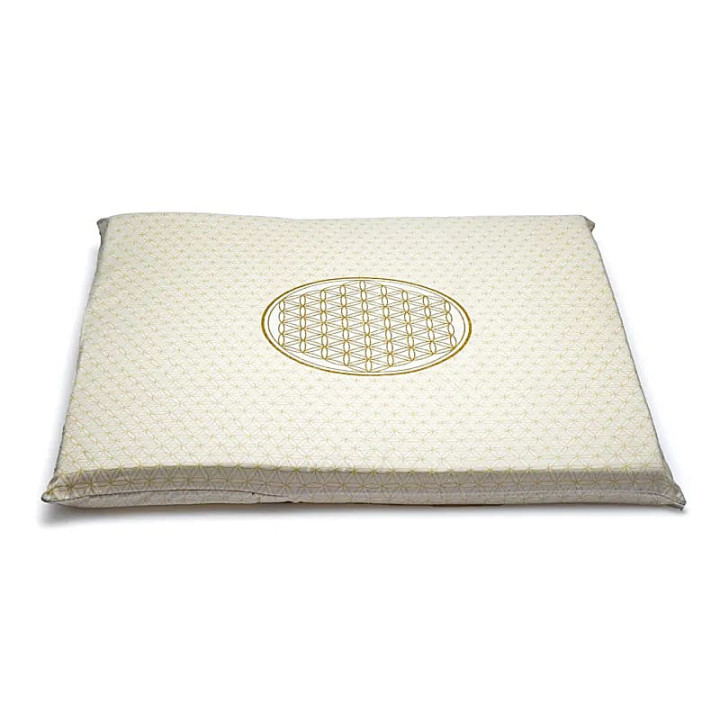 Housse de tapis de méditation Fleur de vie BIO (GOTS) | Pieralune