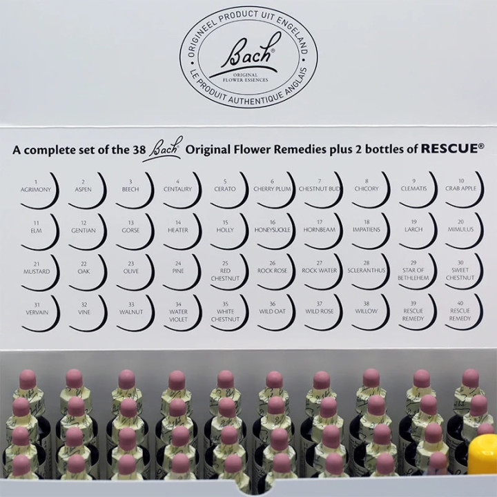 SET Fleurs Bach dans une boîte en carton | Pieralune