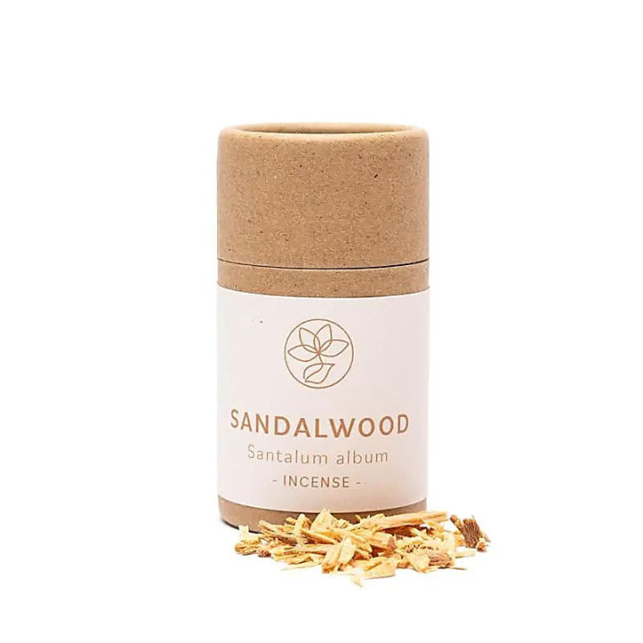 Encens à base d'herbe bois de Santal blanc | Pieralune