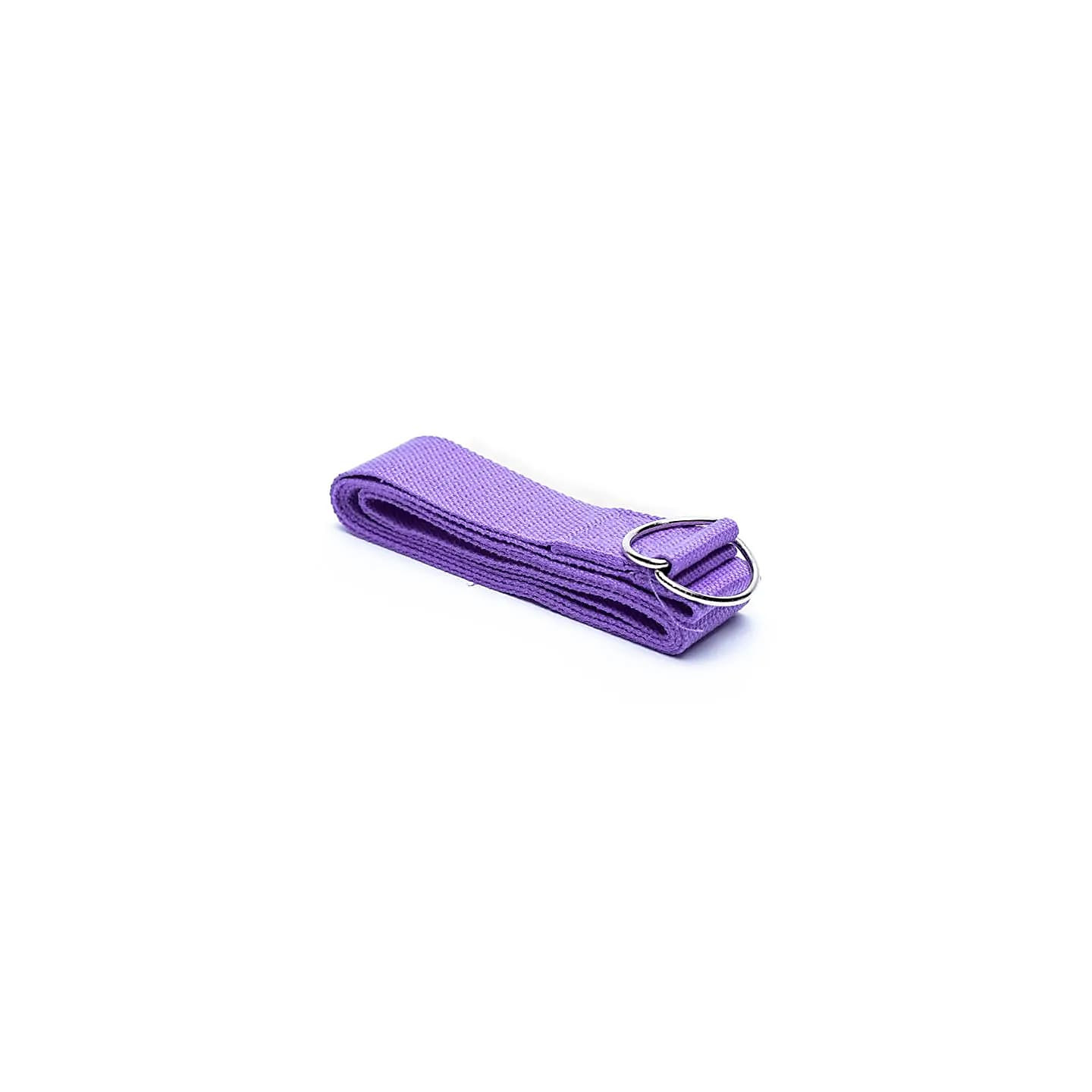 Sangle de yoga D-ring coton violet clair | Pieralune