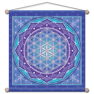 Bannière de méditation Fleur de vie | Pieralune