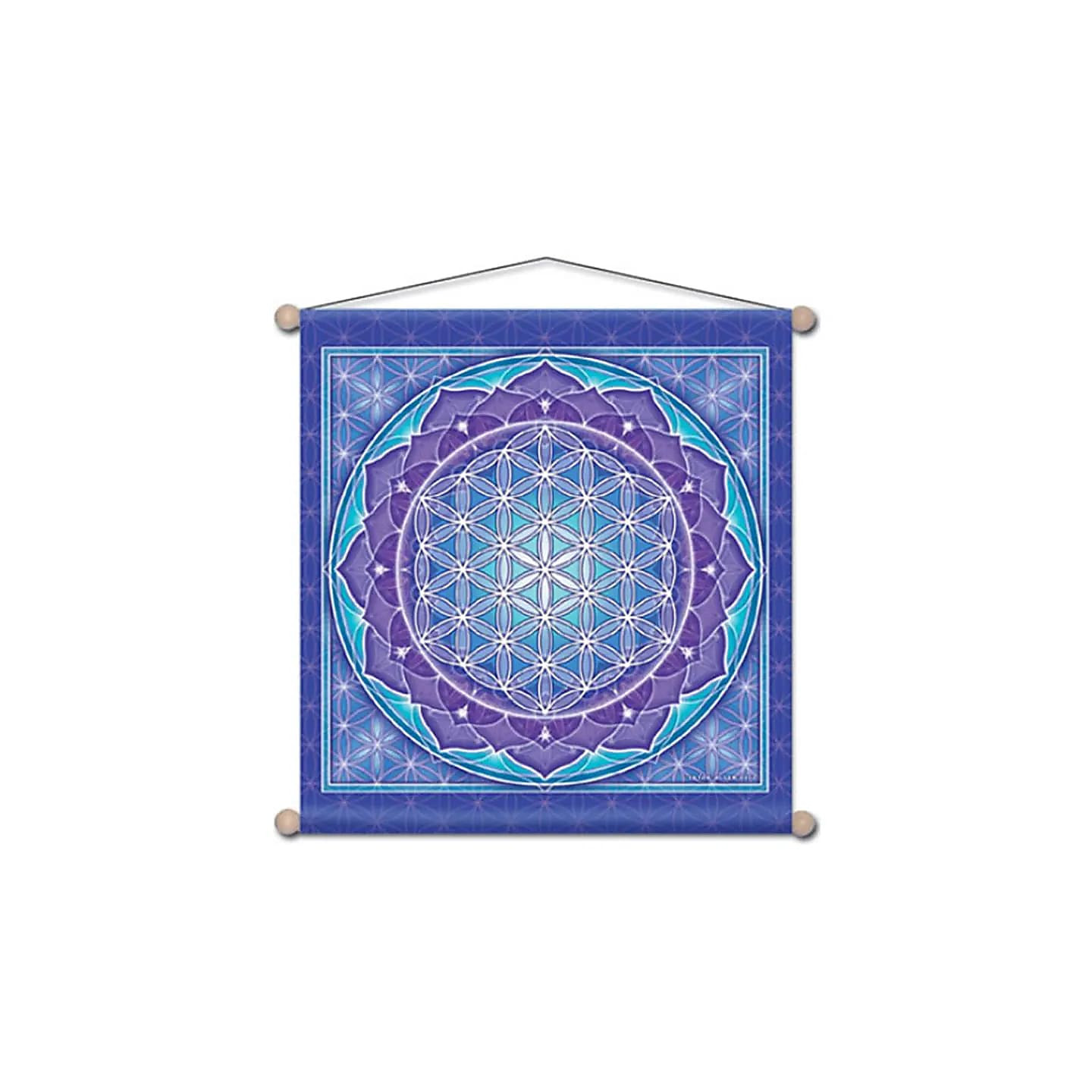 Bannière de méditation Fleur de vie | Pieralune