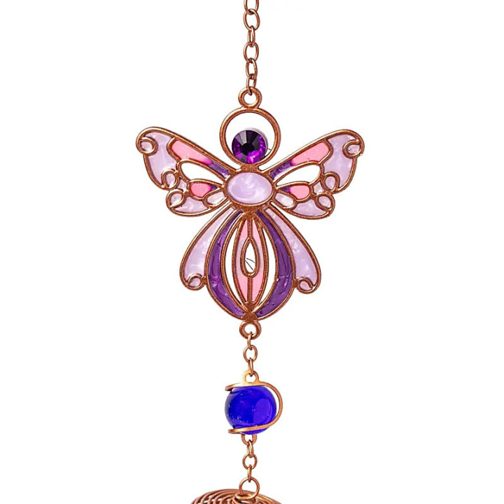 Carillon ange rose | Pieralune