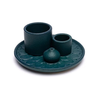 Brûleur en céramique Palo Santo, smudge et encens motif... | Pieralune