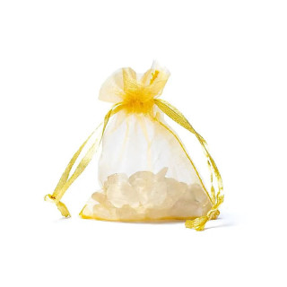 Sac cadeau en organza Or XS | Pieralune