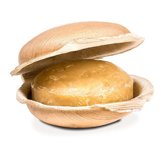 Holy Lama Savon Curcuma en feuille de palmier | Pieralune