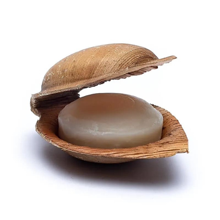 Holy Lama Savon en feuille de palmier à la Rose | Pieralune