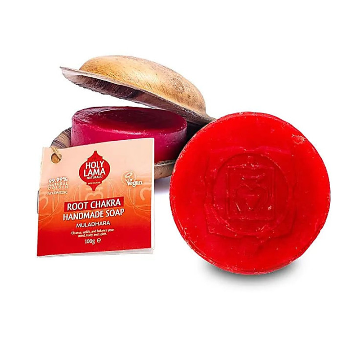 Savon Holy Lama en feuille de palmier Chakra racine | Pieralune