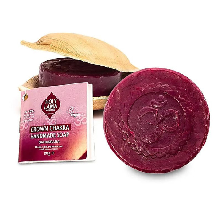 Savon Holy Lama en feuille de palmier Chakra de la Cour... | Pieralune