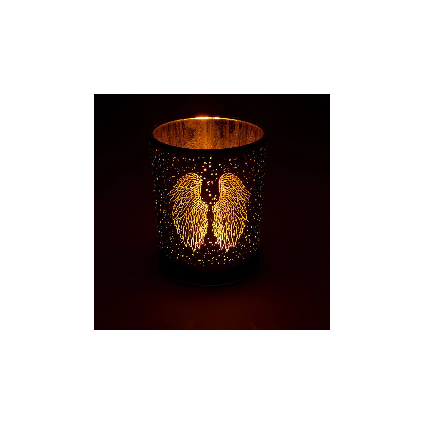 Photophore métallique Ailes d’ange | Pieralune