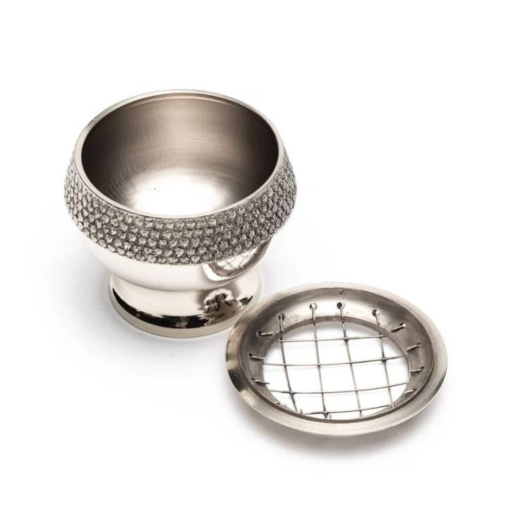 Brûle encens laiton nickelé plaqué | Pieralune