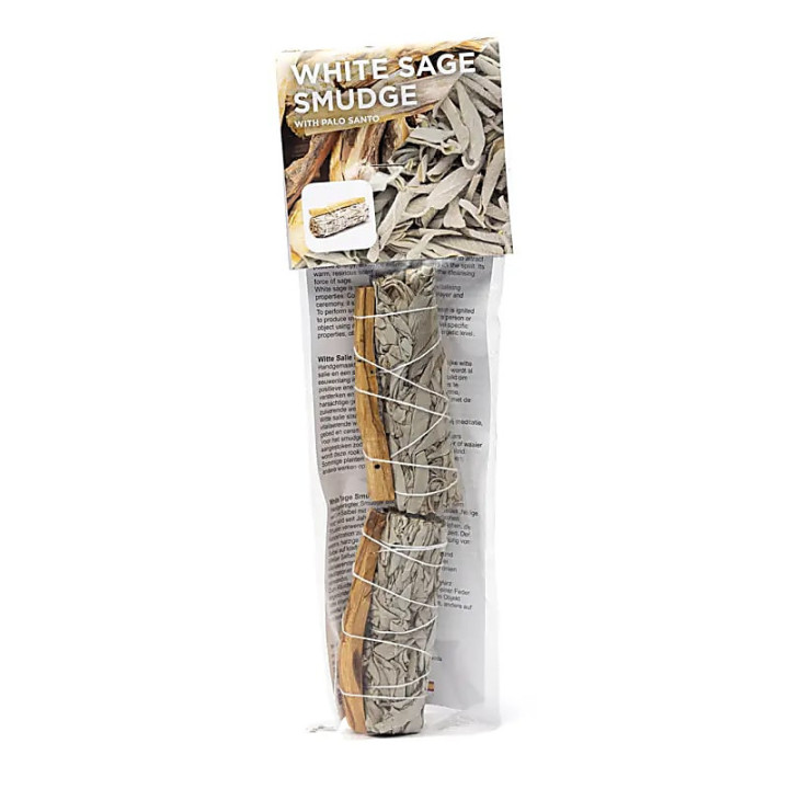 Smudge de Sauge Blanche avec Palo Santo lot de 2 | Pieralune