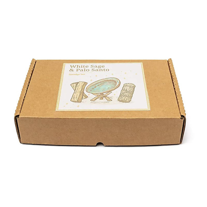 Set smudge Sauge Blanche & Palo Santo | Pieralune