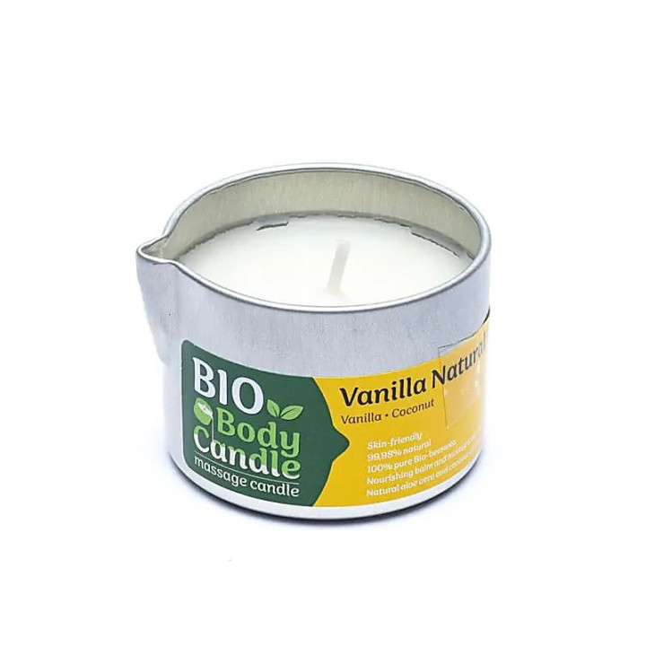 Bougie de massage bio vanille | Pieralune