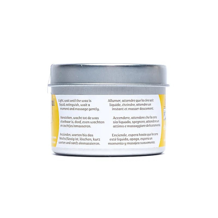 Bougie de massage bio vanille | Pieralune