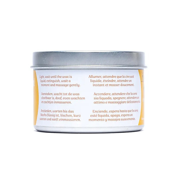 Bougie de massage bio santal & fleur d'oranger | Pieralune