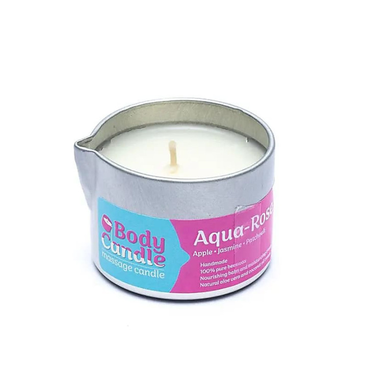 Bougie de massage Eau de Rose | Pieralune