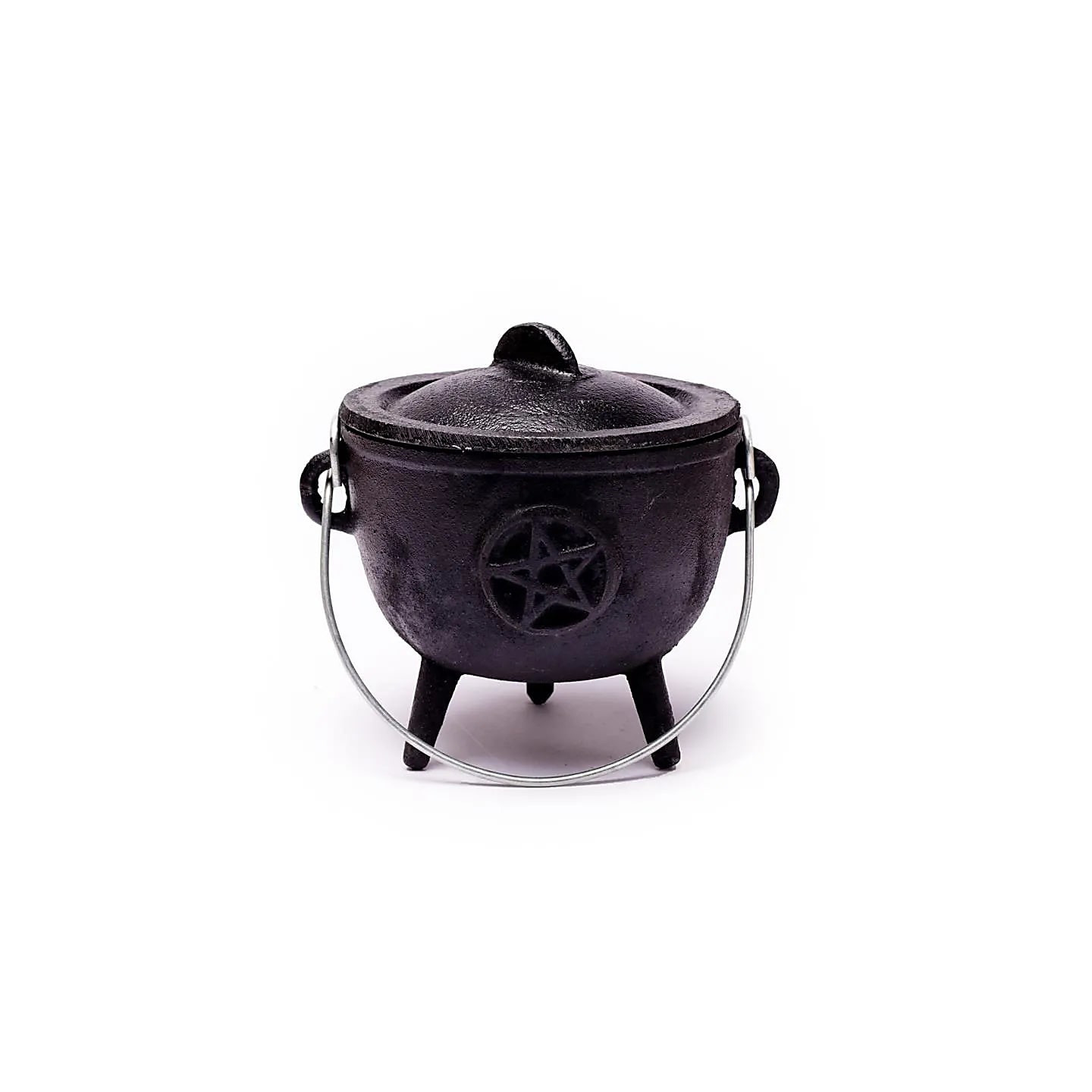Chaudron en fonte symbole pentacle | Pieralune