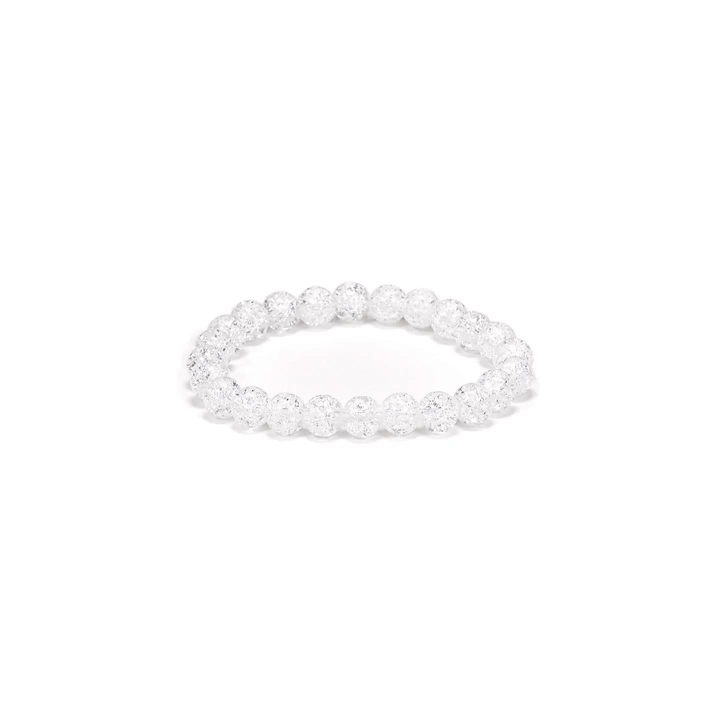 Bracelet cristal de roche irisé | Pieralune